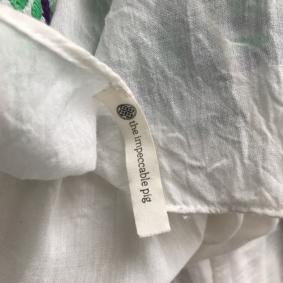 Embroidered Mexican Boho Top - Picture 6 of 6